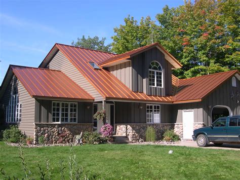 color schemes for houses with metal roofs|residential steel roofing colors.